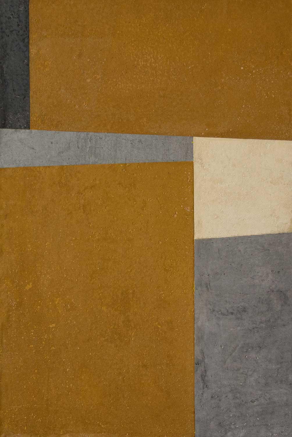 Mosaico Amarelo II - Série Cor Da Pedra