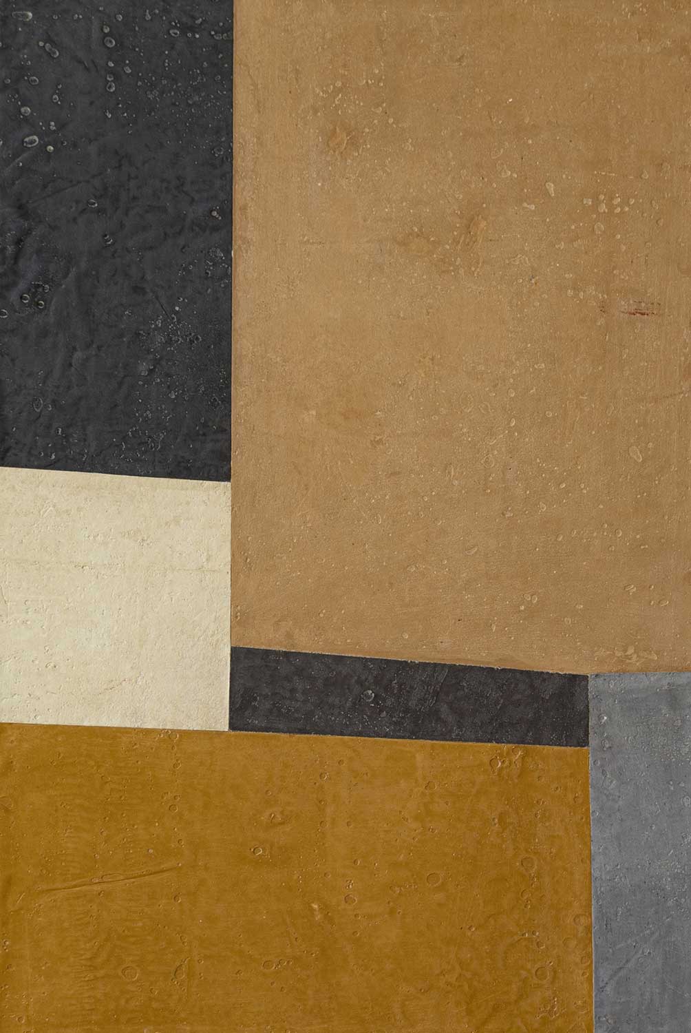 Mosaico Amarelo III - Série Cor Da Pedra